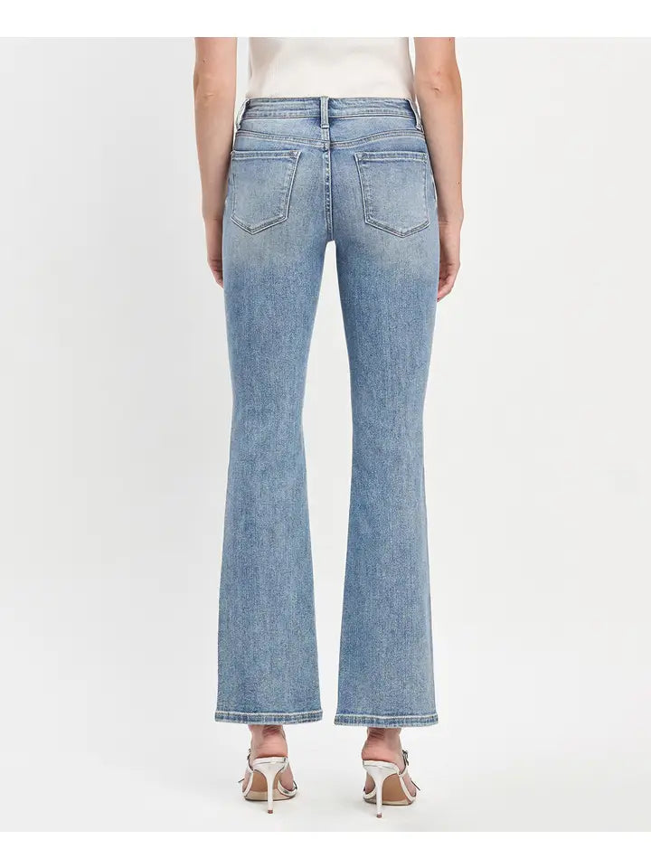 Miranda Mid Rise Full Length Bootcut Jeans