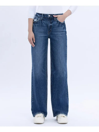 Claire 90's Super High Rise Wide Jeans