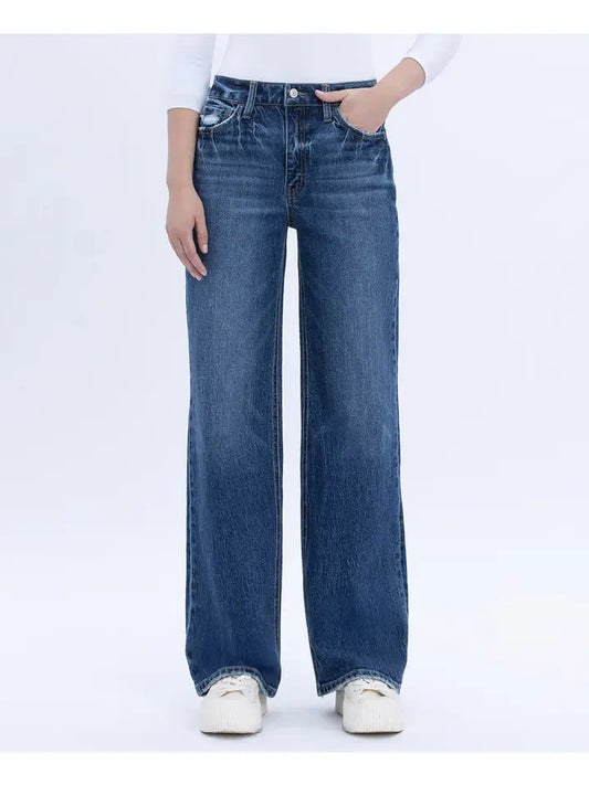 Claire 90's Super High Rise Wide Jeans