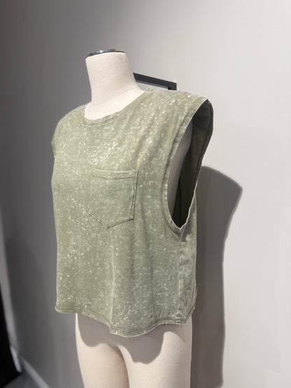 Acid Washed Tank Top