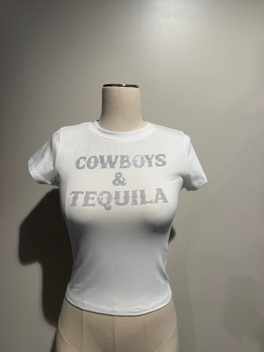 Cowboys & Tequila Graphic Tee