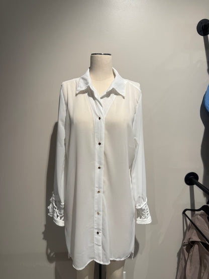 Fluid Long Sleeve Blouse